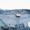 #052 Industrial Cotton Mini Skirt Blue | c. 204 | Size 10