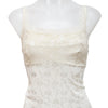 #17 Vassarette Cami Top White | c. 196 | Size 10