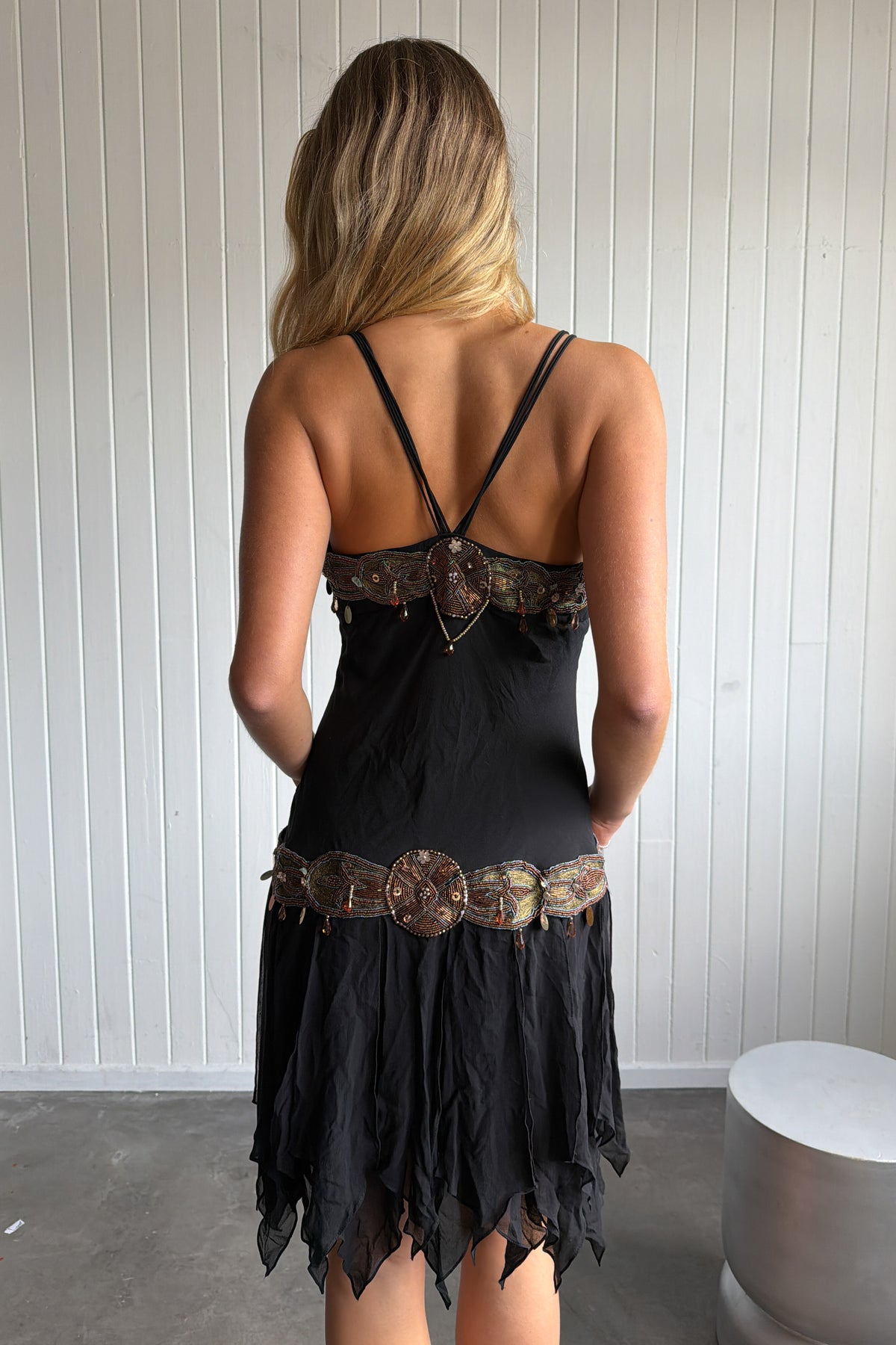 #176 Sue Wong Gown Black | c. 208 | Size 10