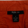 #087 Style&co. Capris Orange | c. 209 | Size 14