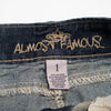 #074 Almost Famous Mini Skirt Blue | c. 204 | Size 8