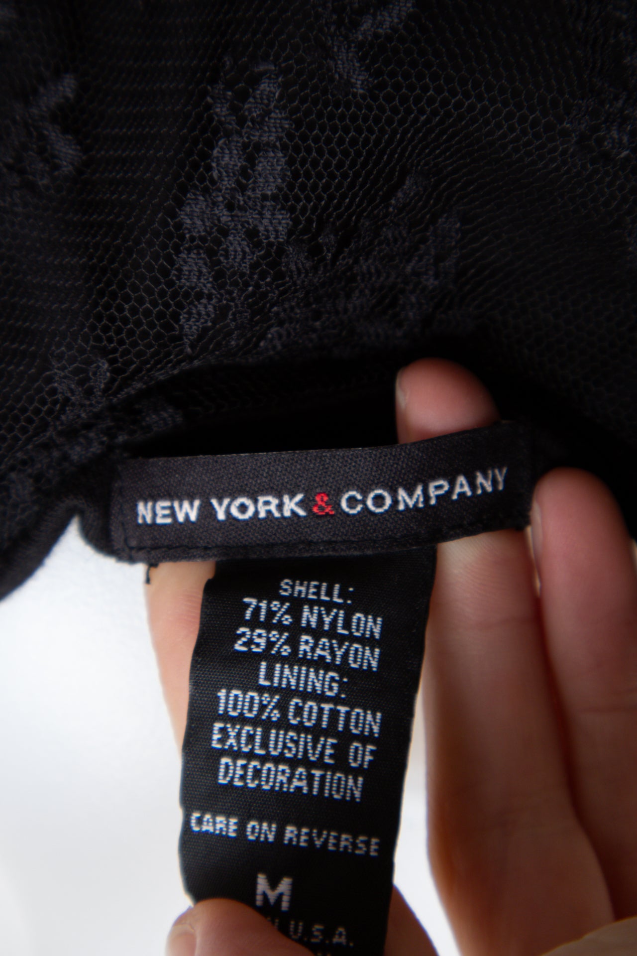 #49 New York & Company Camisole Top Black | c. 198 | Size 12