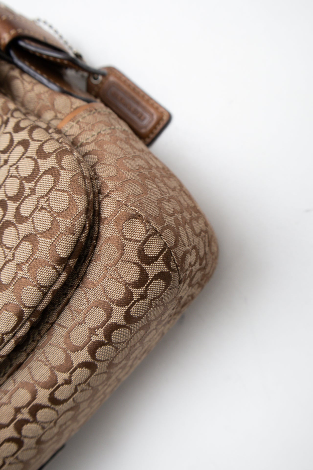 #189 Coach Shoulder Bag Brown | c. 202 | Size