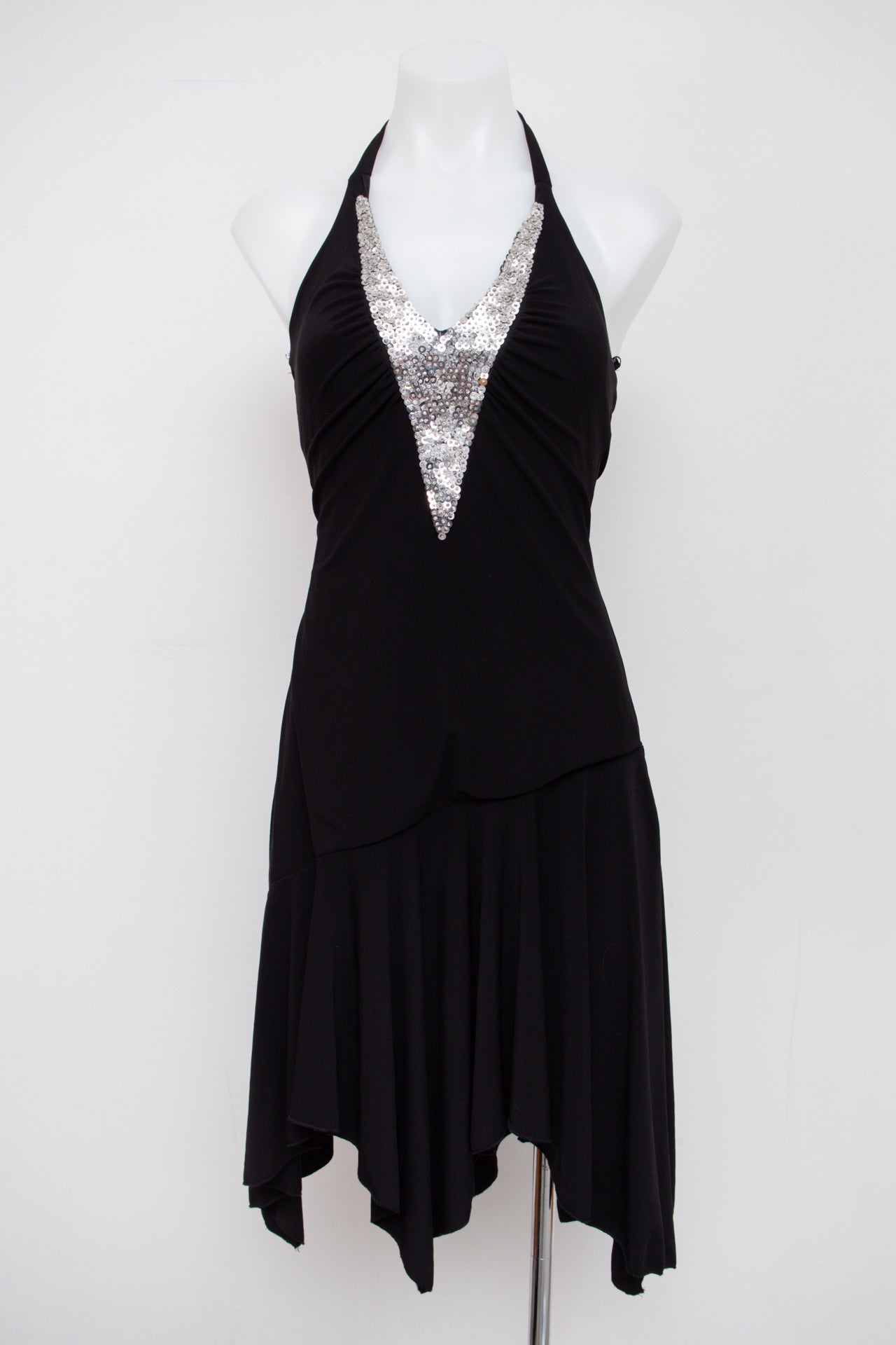 #153 Taboo Halter Top Black | c. 195 | Size 8