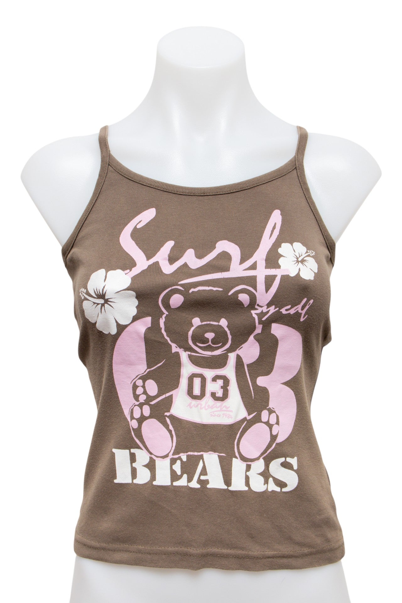 #91 Cdf Cami Top Brown | c. 188 | Size 6/8