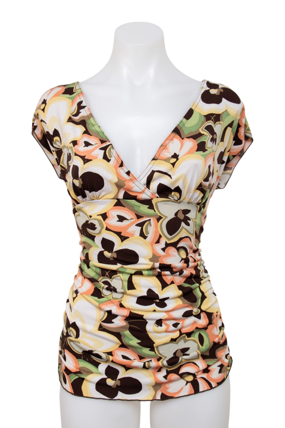 #102 Paper Doll Top Brown | c. 208 | Size 12