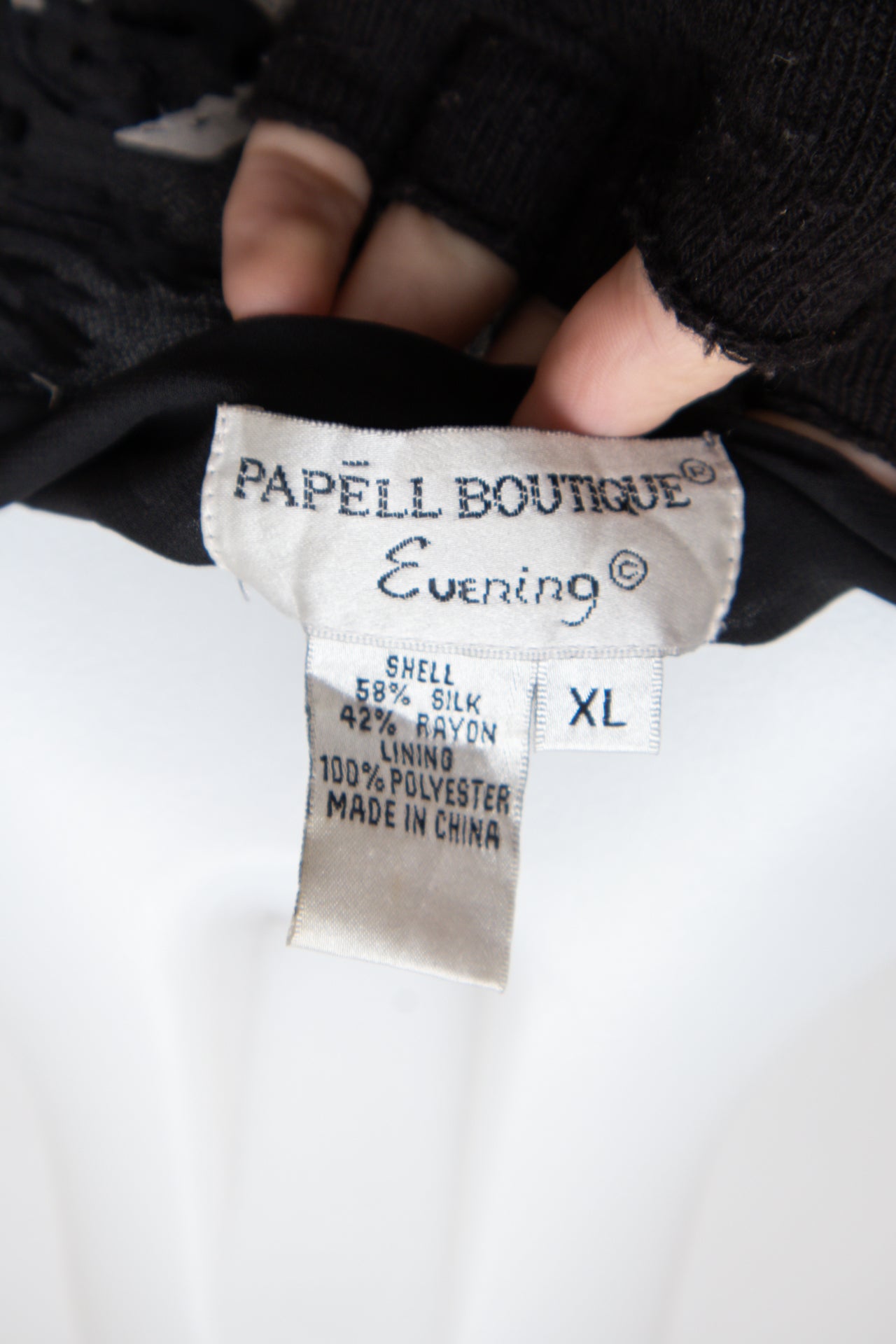 #62 Papillion Boutique Cami Top Black | c. 194 | Size 12