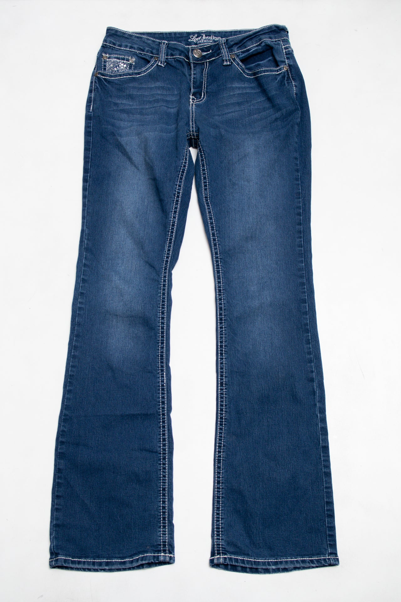 #102 Love Indigo Jeans Blue | c. 203 | Size 10