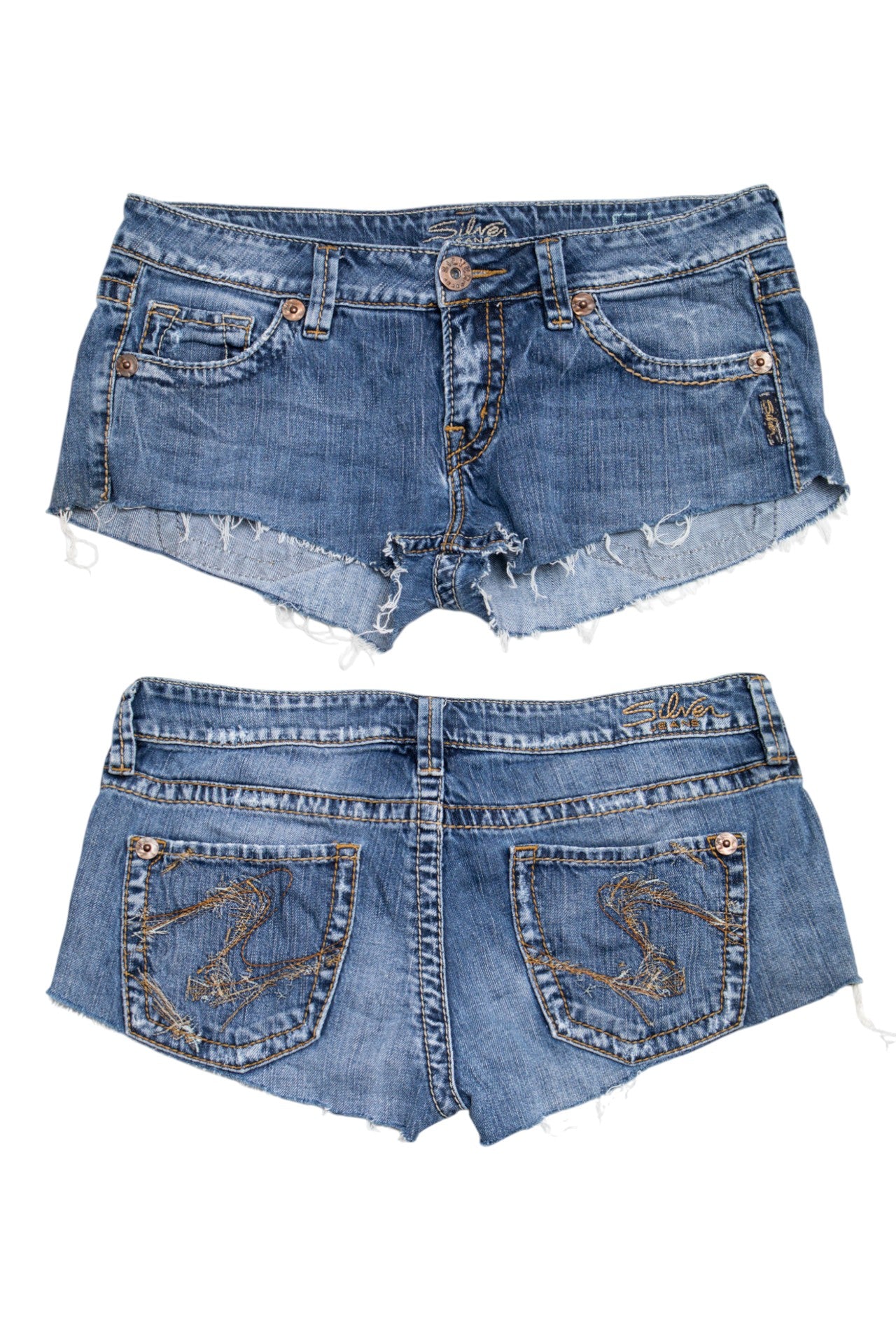 #165 Silver Jeans Denim Shorts Blue | c. 203 | Size 10
