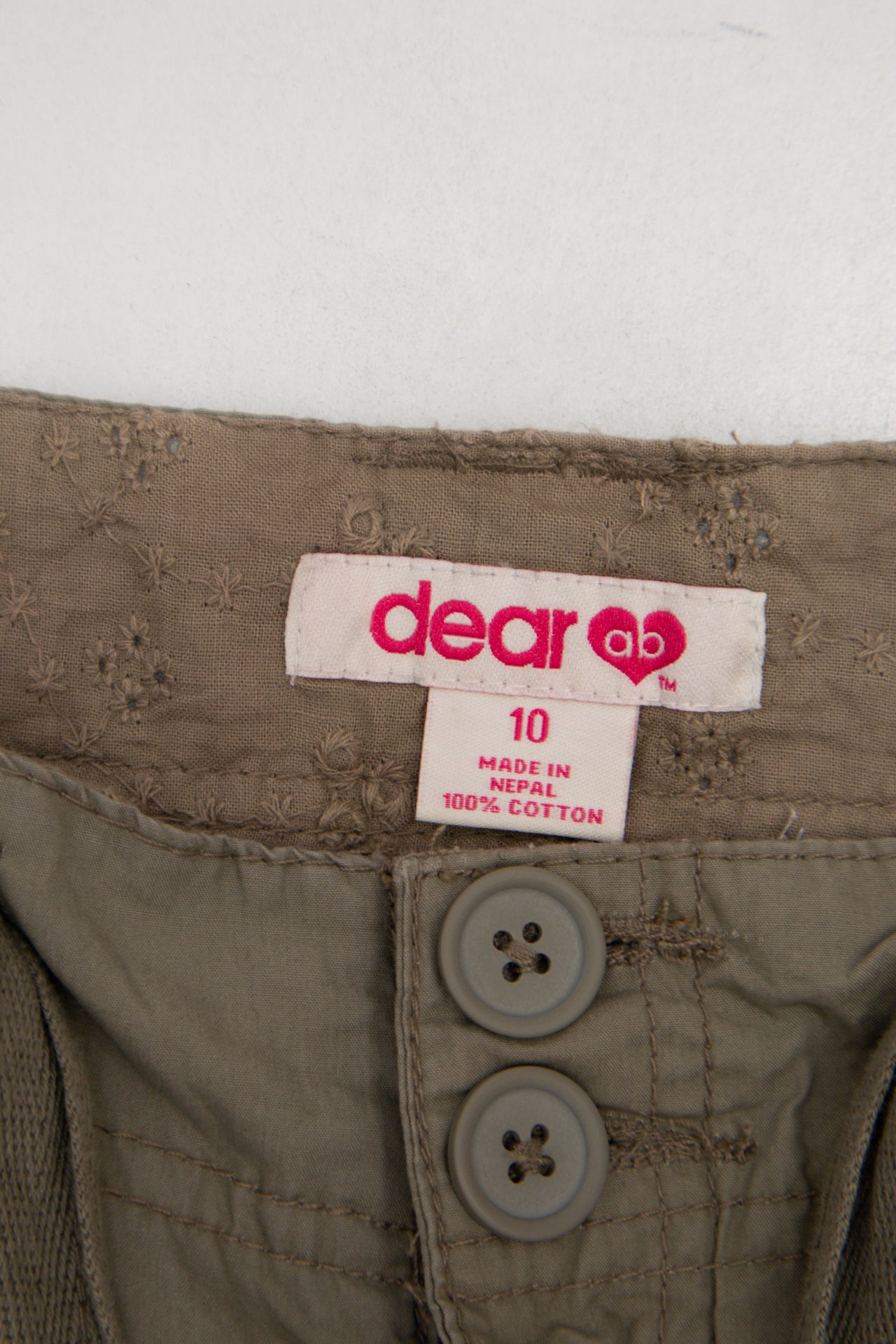 #136 Dear Ab Pants Gray | c. 204 | Size 10/12