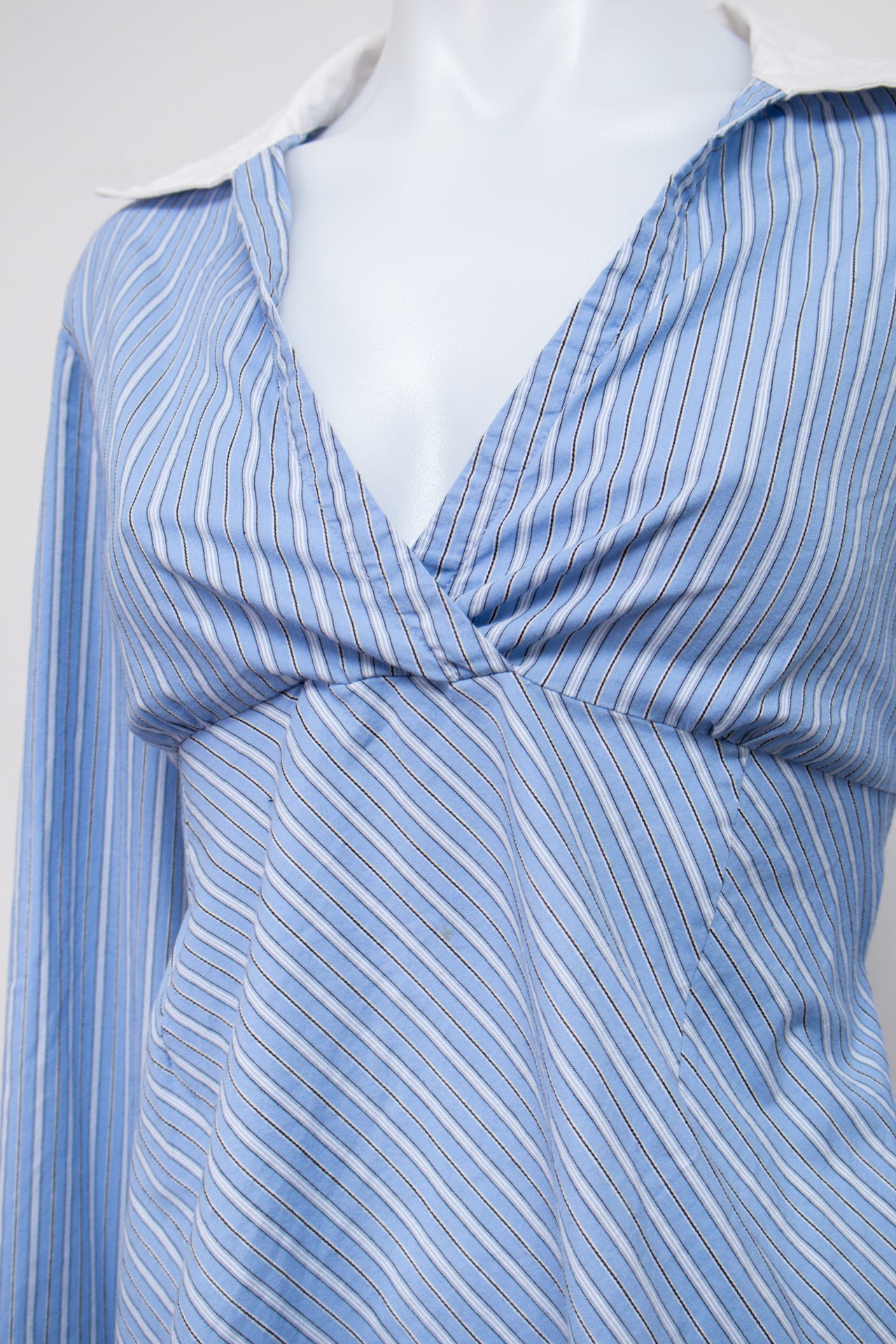 #055 Oh!mamma Long Sleeve Blue | c. 213 | Size 10