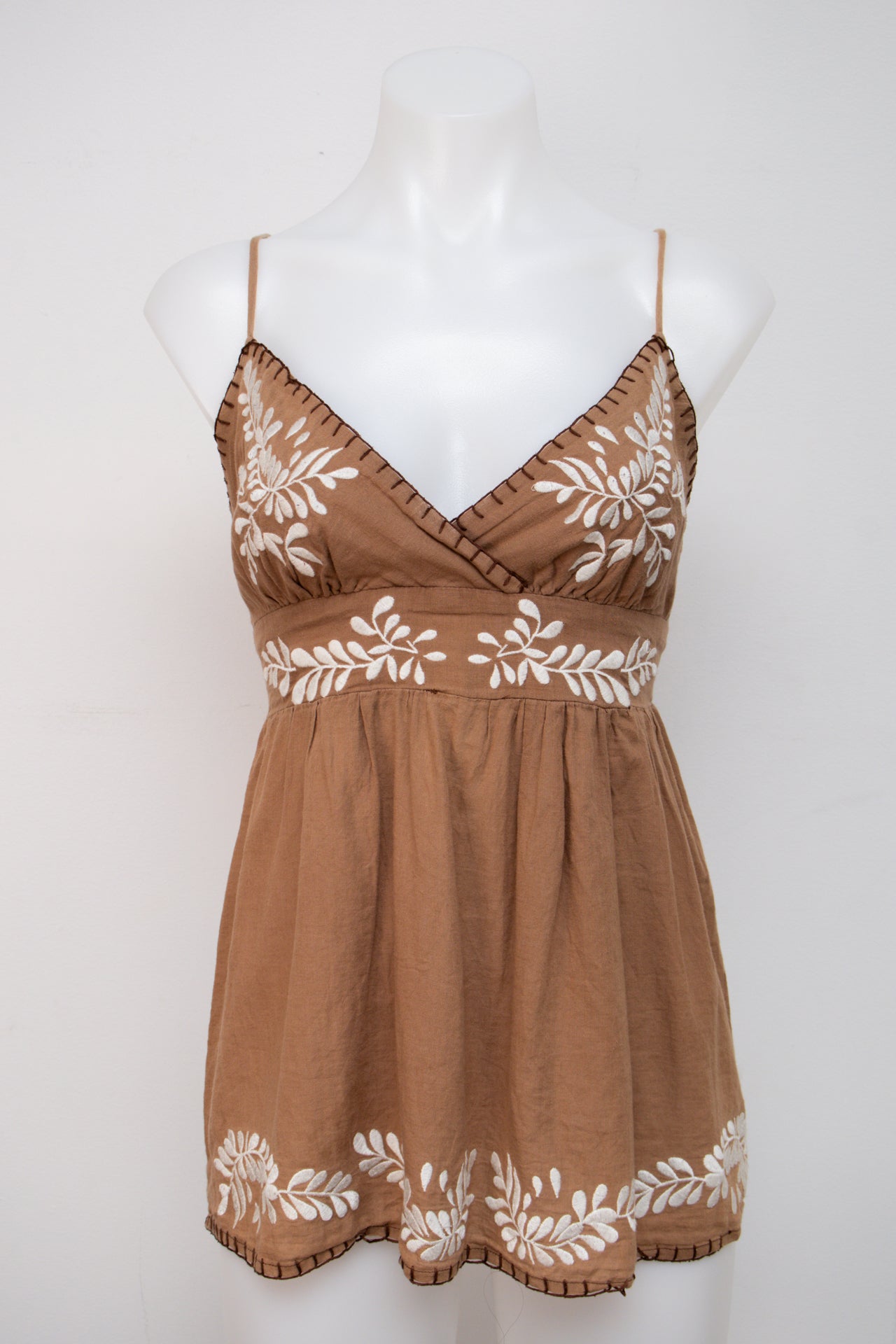 #017 Forever Cami Top Brown | c. 199 | Size 8