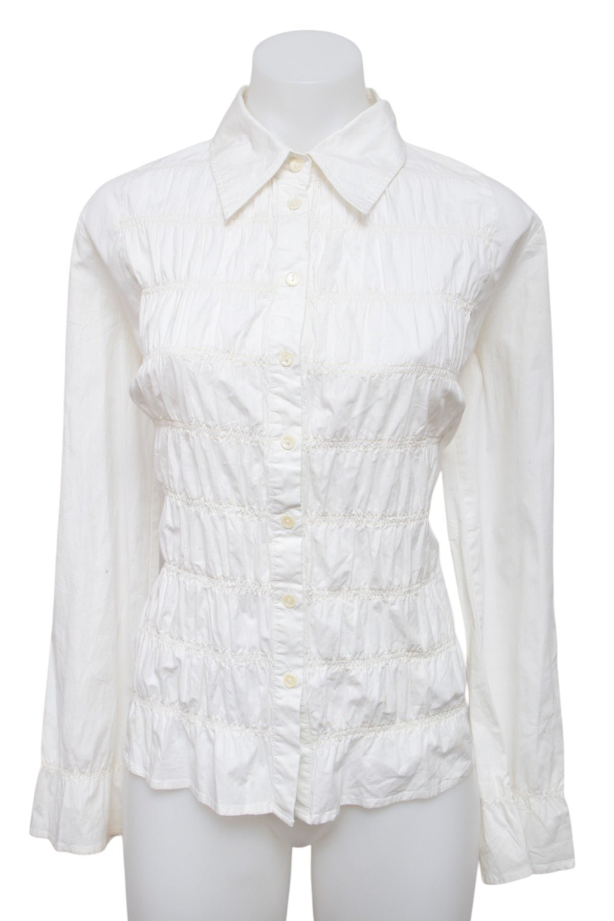 #045 Dstudio Long Sleeve White | c. 209 | Size 8