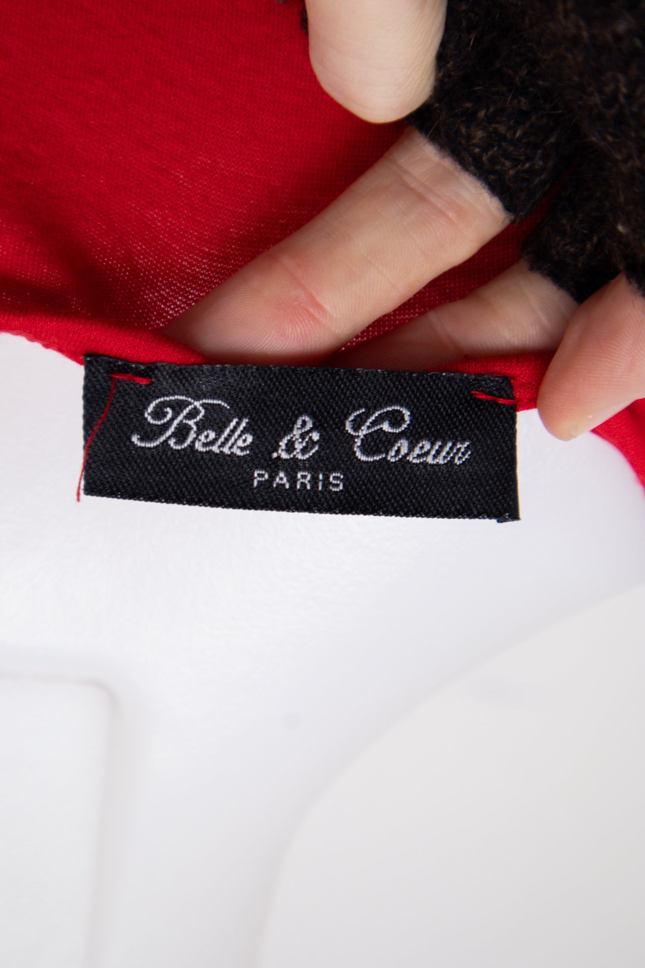 #086 Belle & Coeur Cami Top Red | c. 201 | Size 8