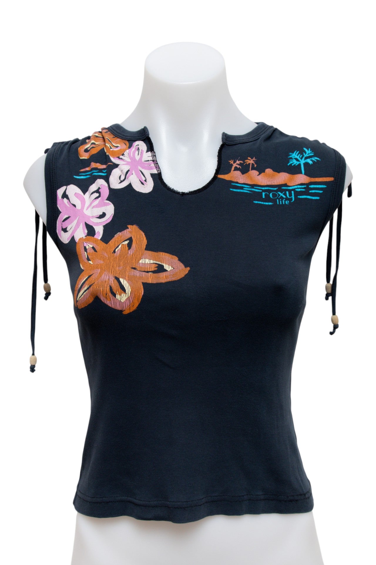 #11 Roxy Tank Top Black | c. 192 | Size 8