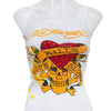 #45 Ed Hardy Tank Top White | c. 193 | Size 8/10