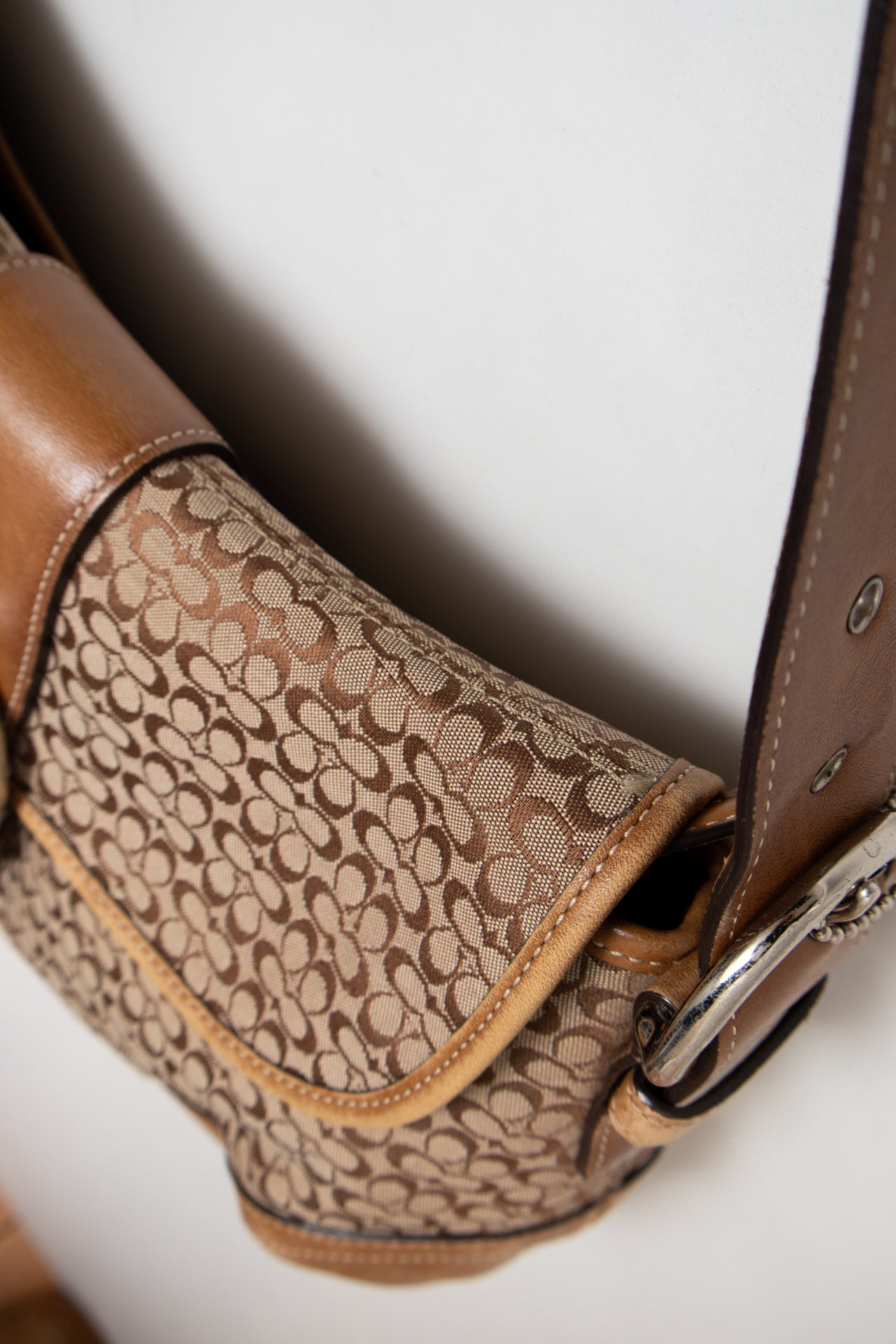 #191 Coach Shoulder Bag Brown | c. 189 | Size