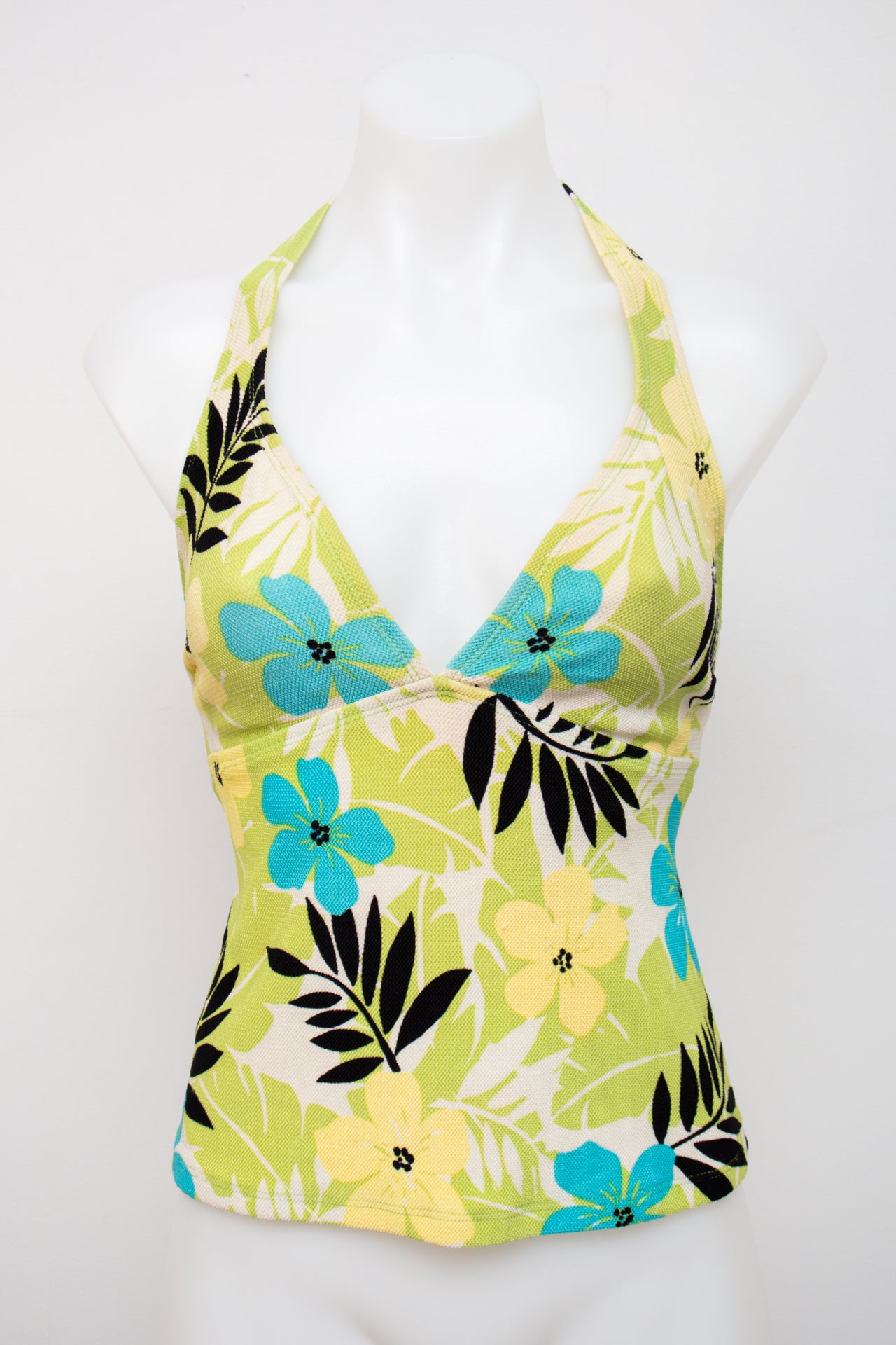 #013 Halter Top Green | c. 202 | Size 8