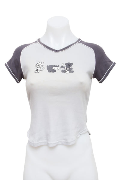 #78 T-shirt White | c. 196 | Size 8