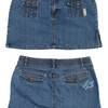 #145 Lost Girl Mini Skirt Blue | c. 200 | Size 12
