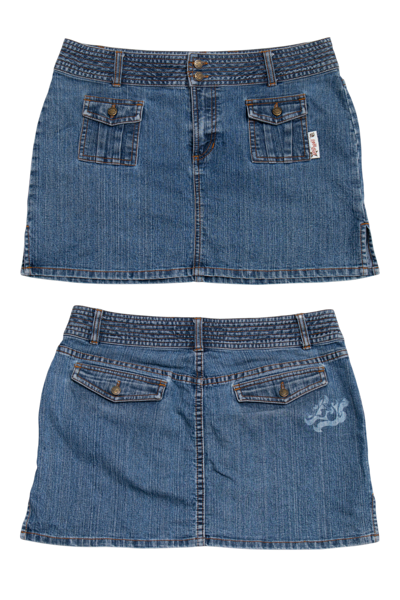 #145 Lost Girl Mini Skirt Blue | c. 200 | Size 12