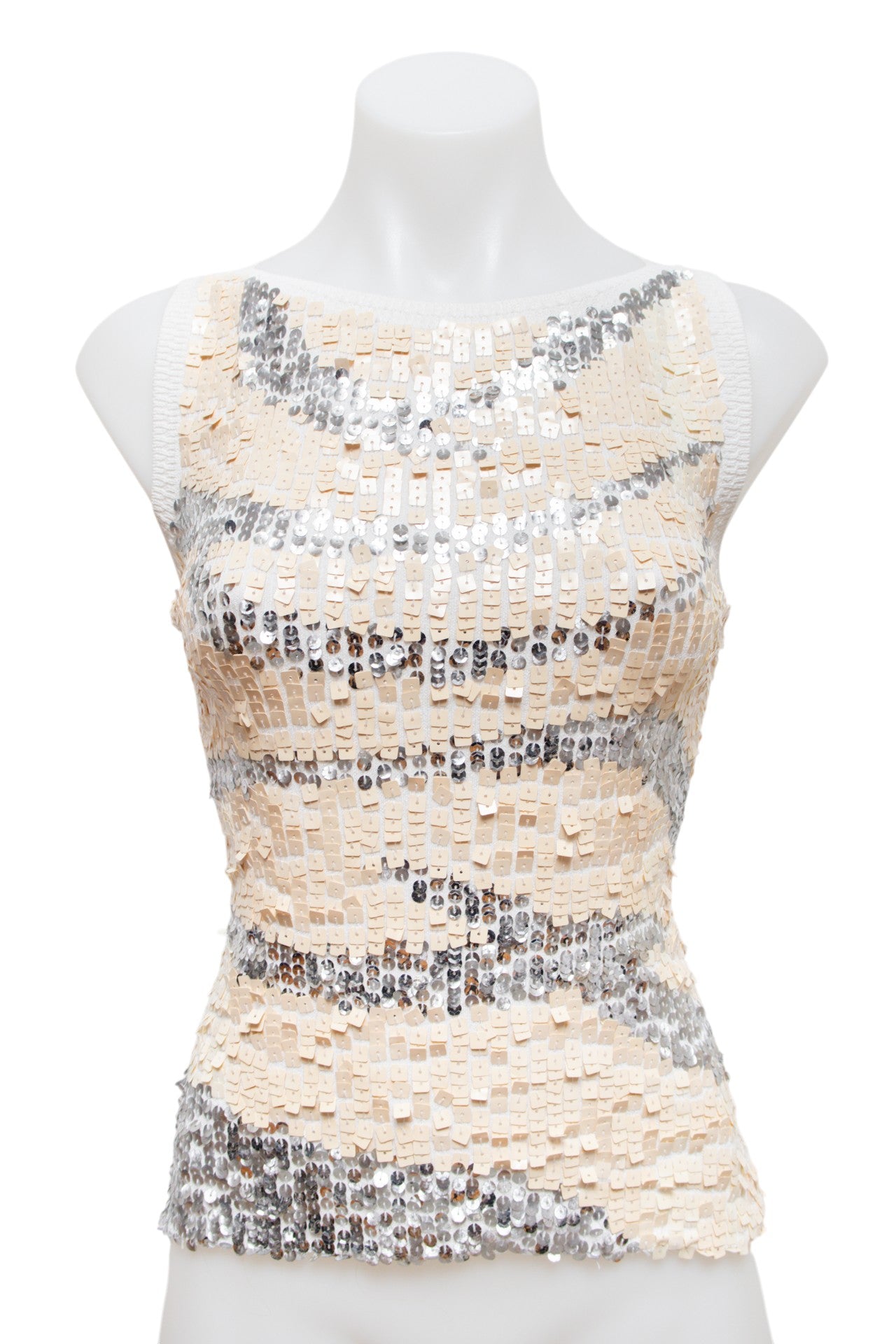 #89 Mezzo Tank Top White | c. 188 | Size 8