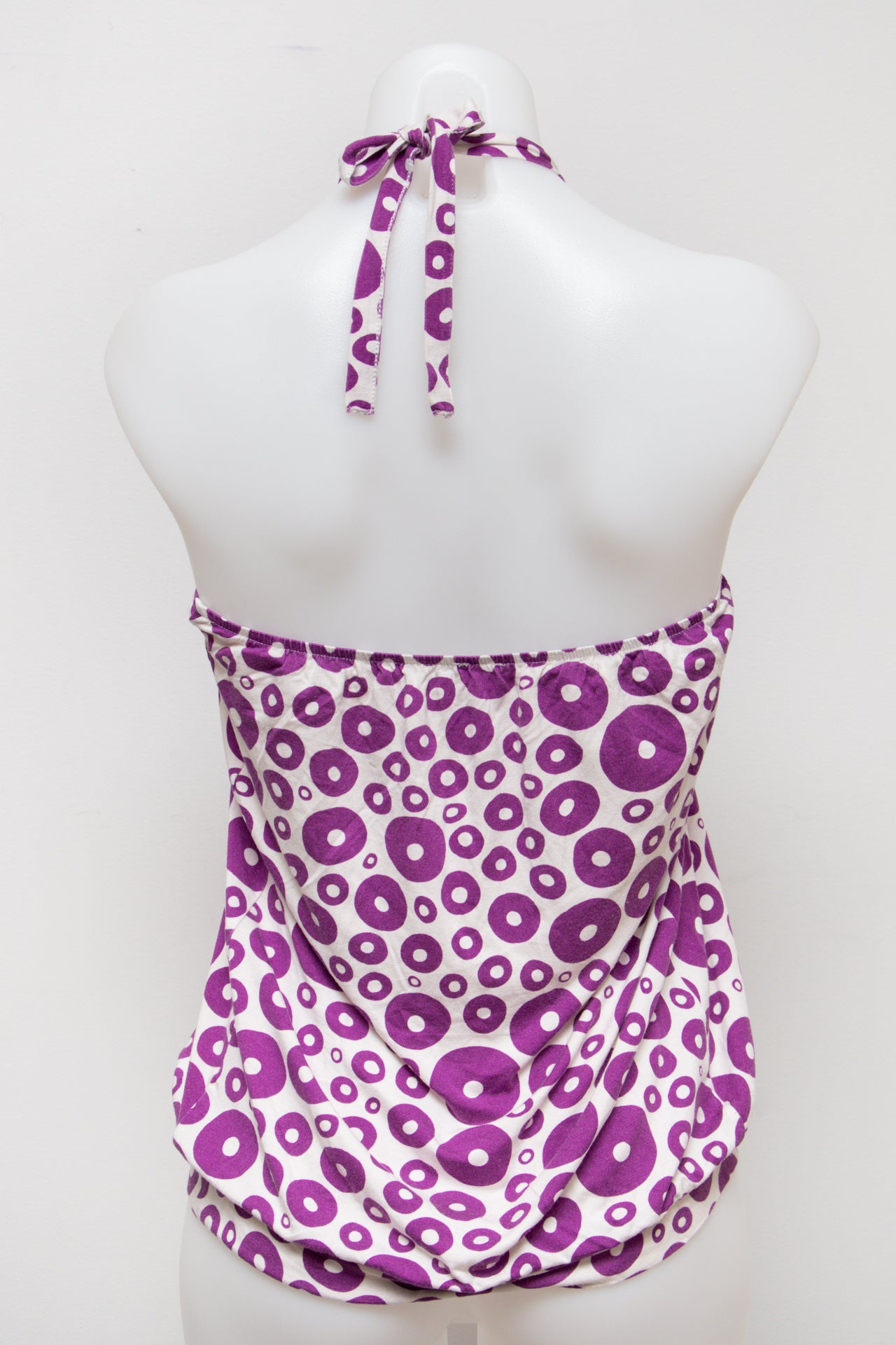 #17 Camaieu Halter Top Purple | c. 184 | Size 8