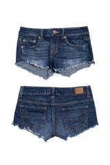 #081 American Eagle Booty Short Blue | c. 214 | Size 6
