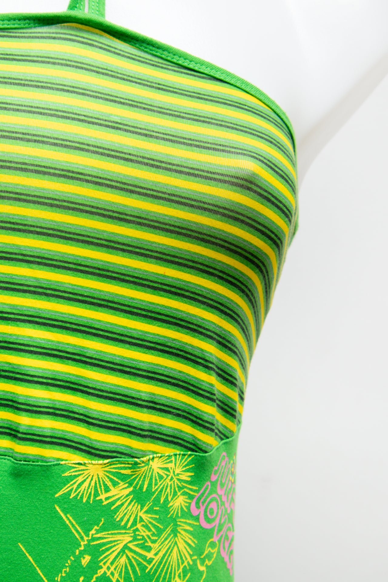 #140 TKR Halter Top Green | c. 191 | Size 10