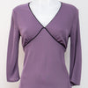 #103 Byer California Long Sleeve Top Purple | c. | Size 8