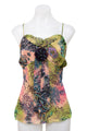 #024 Bisou Bisou Michele Bohbot Cami Top Green | c. 201 | Size 12