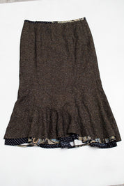 #095 Acorn Skirt Brown | c. 203 | Size 8