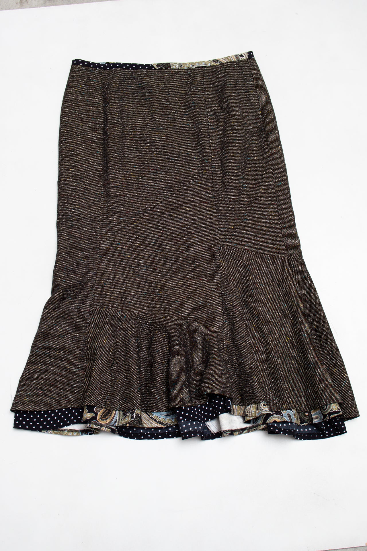 #095 Acorn Skirt Brown | c. 203 | Size 8