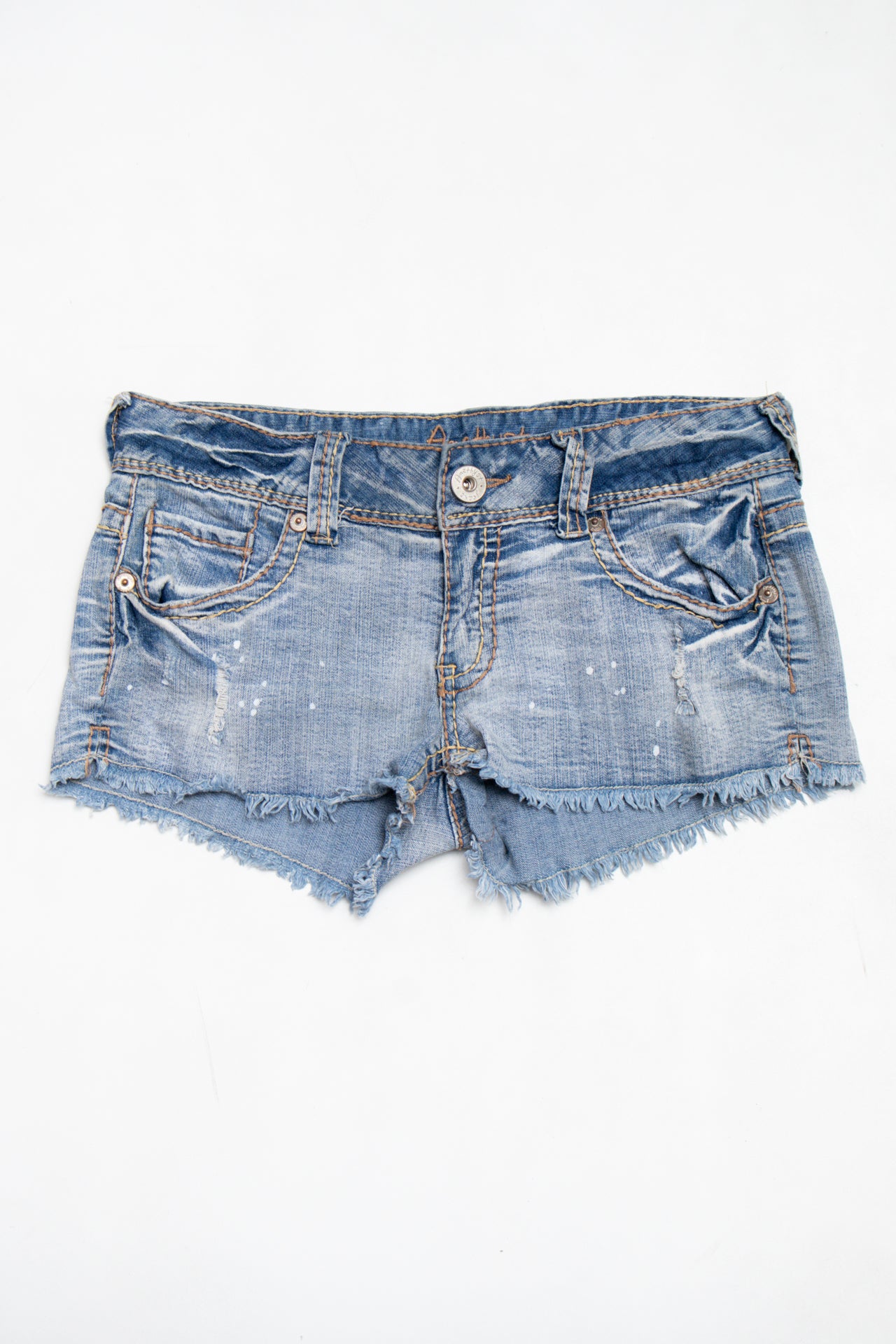 #148 Amethyst Jeans Denim Shorts Blue | c. 198 | Size 8