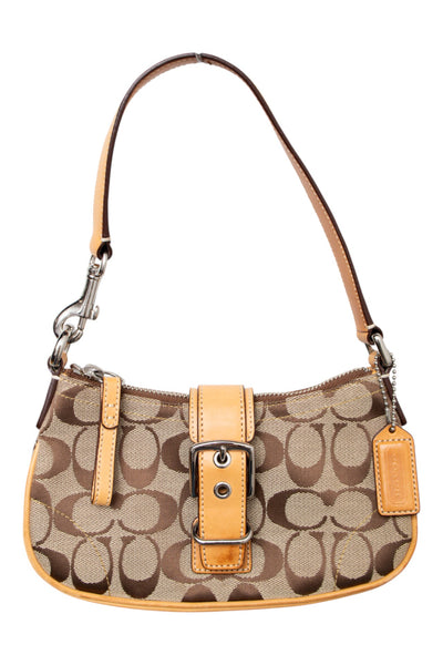 #183 Coach Shoulder Bag Brown | c. 200 | Size