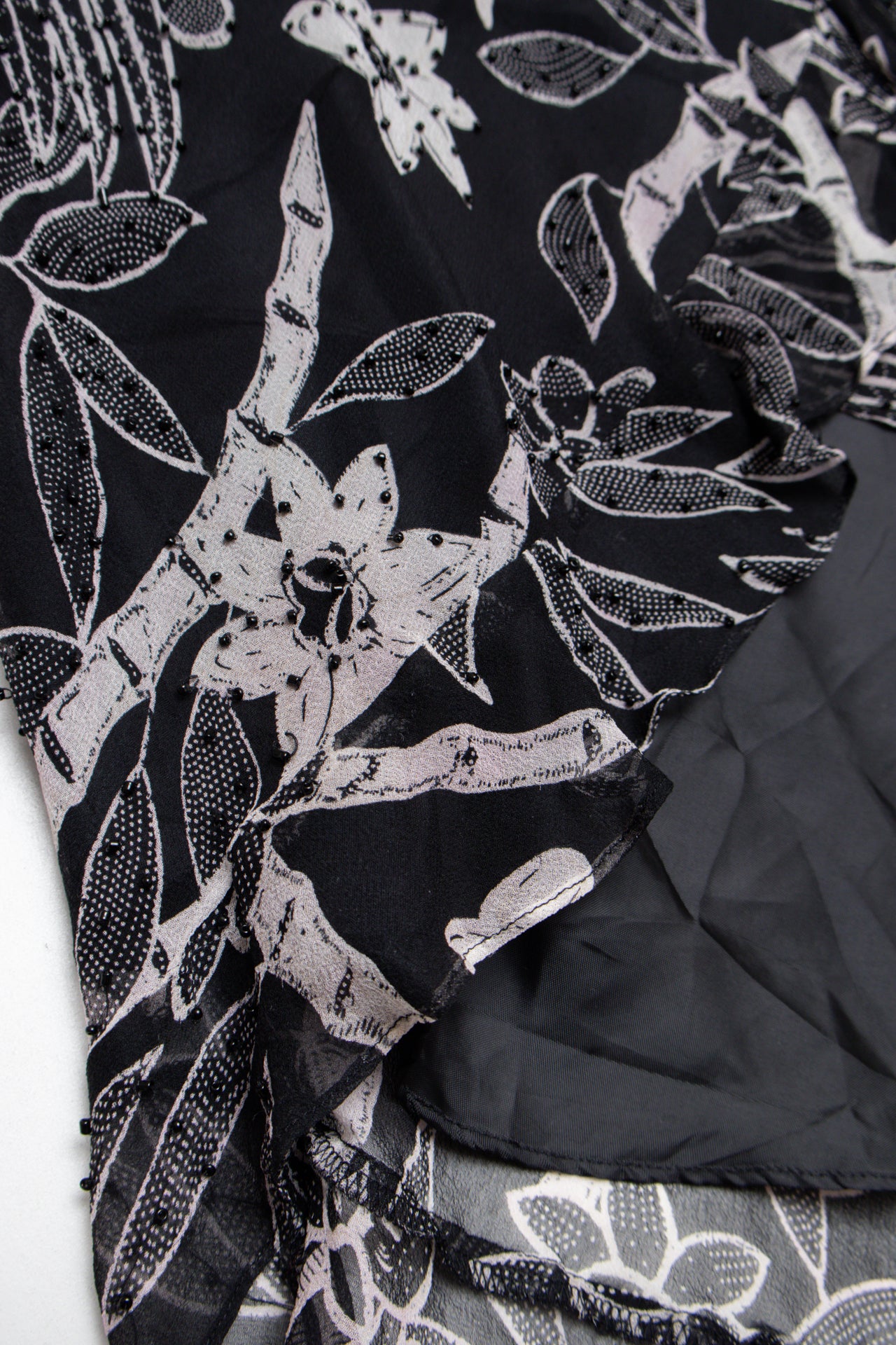 #113 Ice Long Skirt Black | c. 213 | Size 10