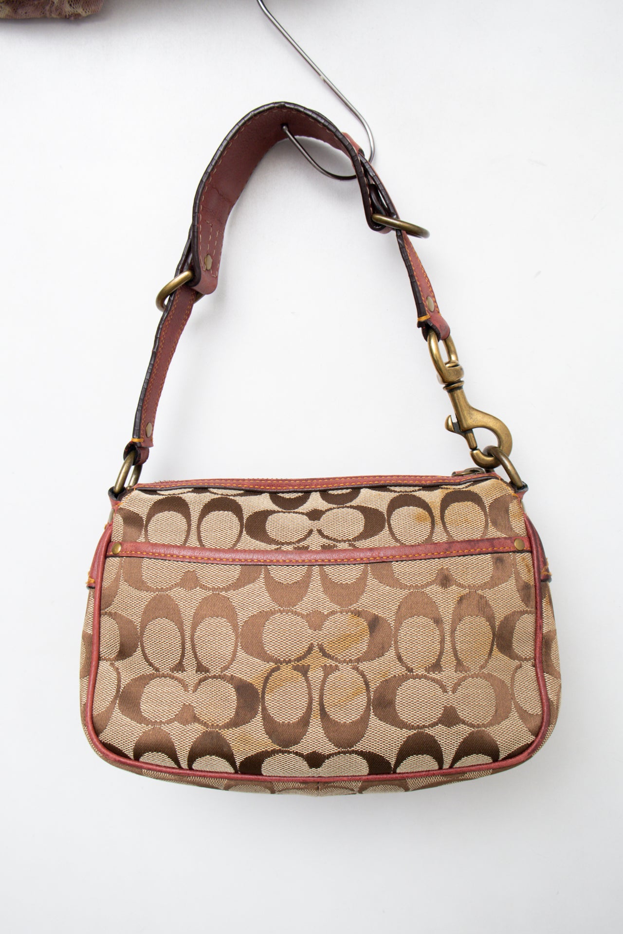#190 Coach Shoulder Bag Brown | c. 200 | Size
