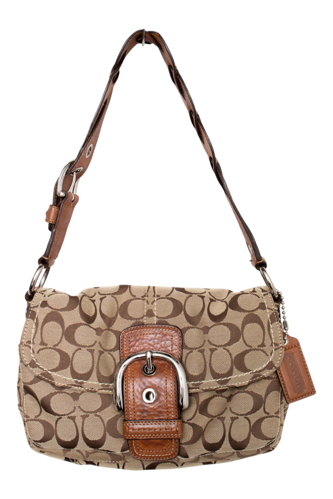 #179 Coach Shoulder Bag Brown | c. 202 | Size
