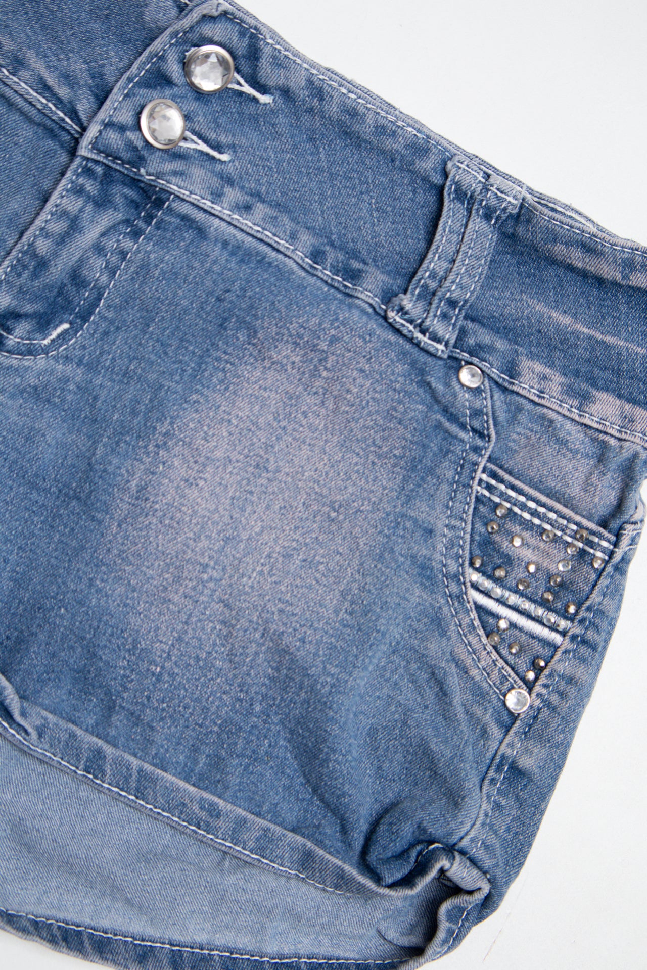 #096 5ive Shorts Blue | c. 201 | Size 12/14