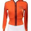 #107 Saara Jeans Camisole Top Orange | c. 196 | Size 6