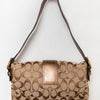 #201 Coach Shoulder Bag Brown | c. | Size