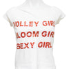#89 Bloom T-shirt White | c. 196 | Size 8