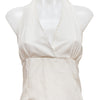 #128 Halter Top White | c. 187 | Size 12