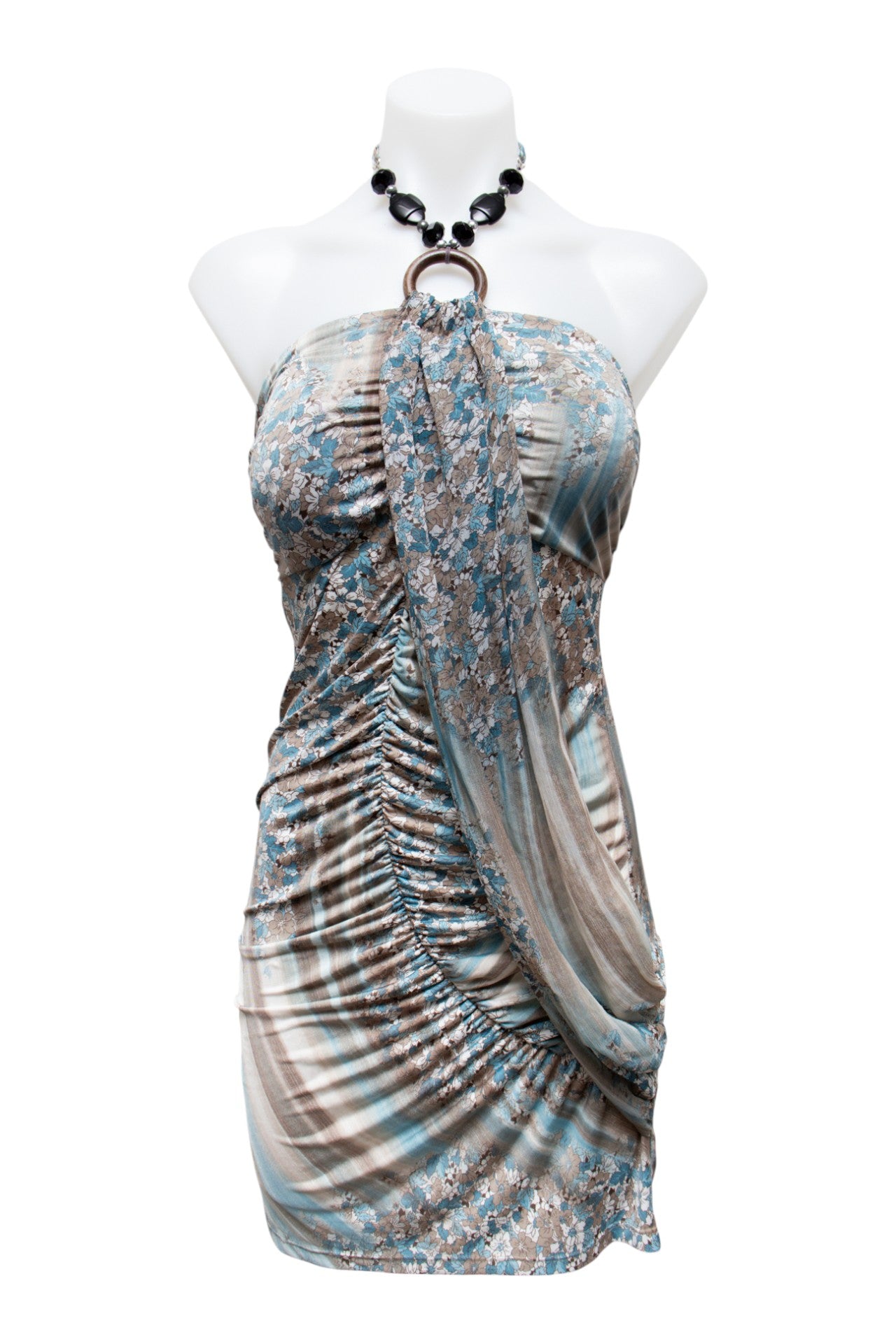 #138 Halter Top Blue | c. 191 | Size 8/10
