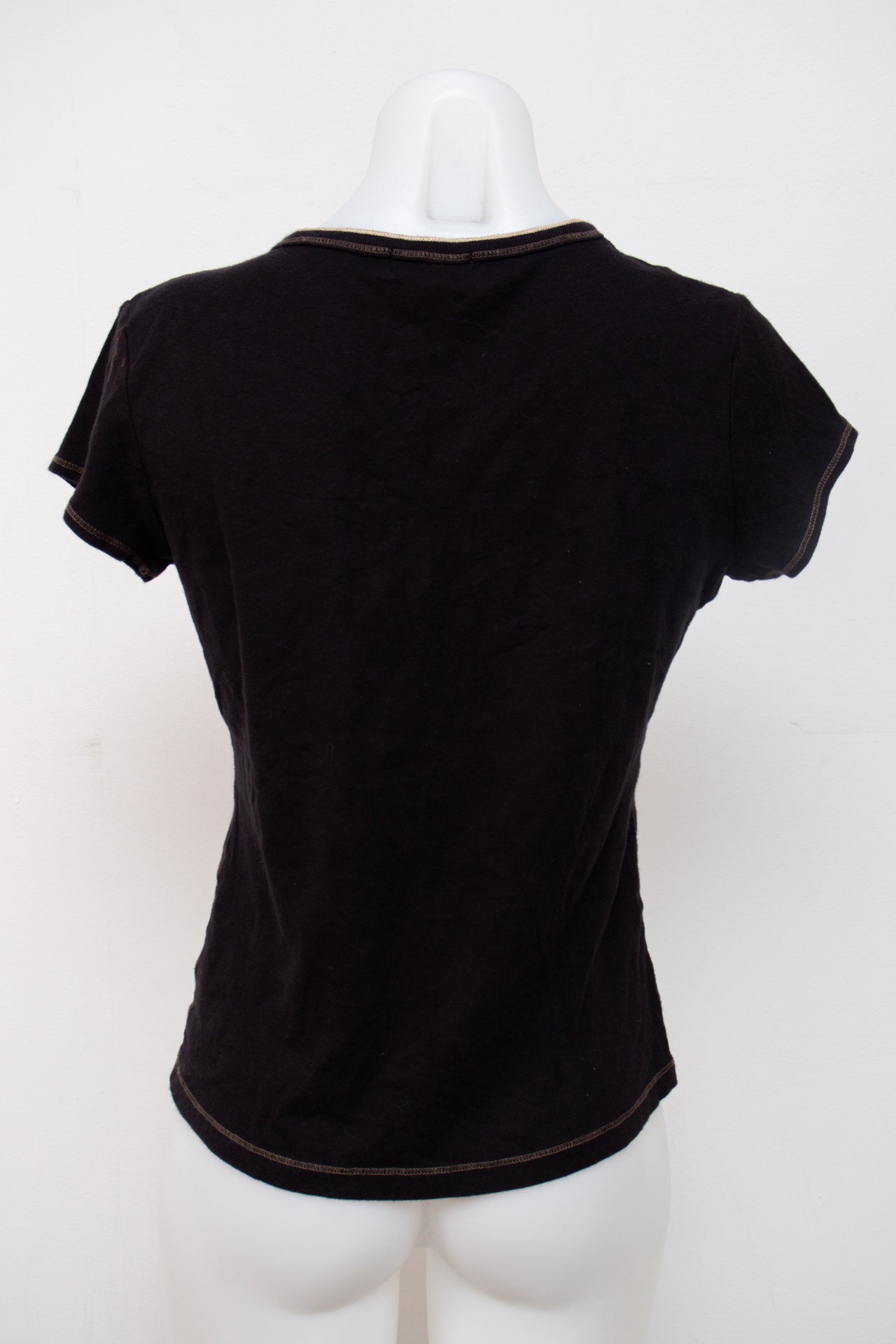 #077 Blue Canyon Petite T-shirt Brown | c. | Size 8
