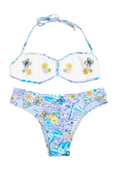 #039 Bikini's Beachwear Deadstock Bikini White | c. 213 | Size 8