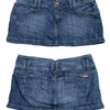 #155 Bongo Mini Skirt Blue | c. 209 | Size 12