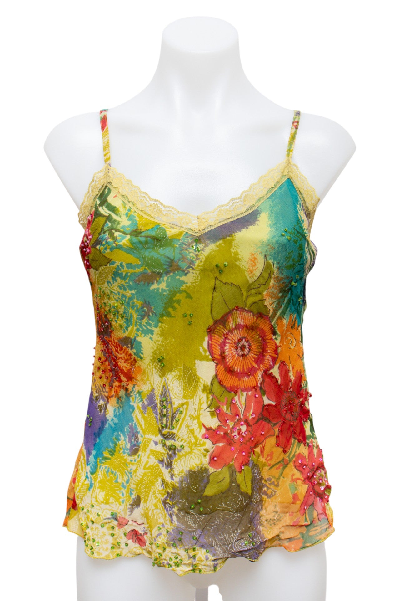 #28 Millenium Cami Top Yellow | c. 192 | Size 10
