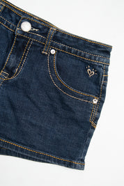 #138 Justice Booty Short Blue | c. 210 | Size 6
