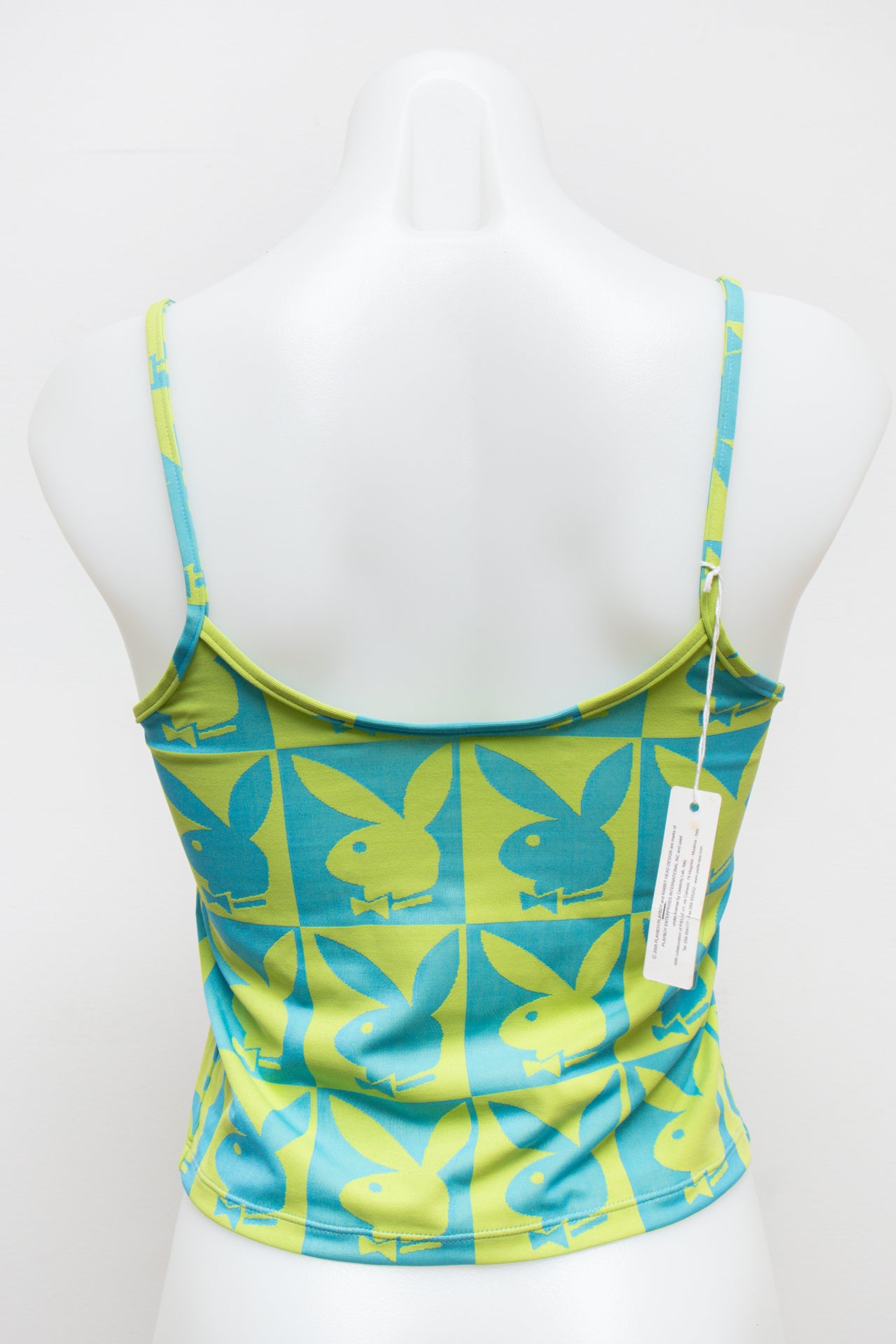 #03 Playboy Swim Camisole Top Green | c. 185 | Size 8/10